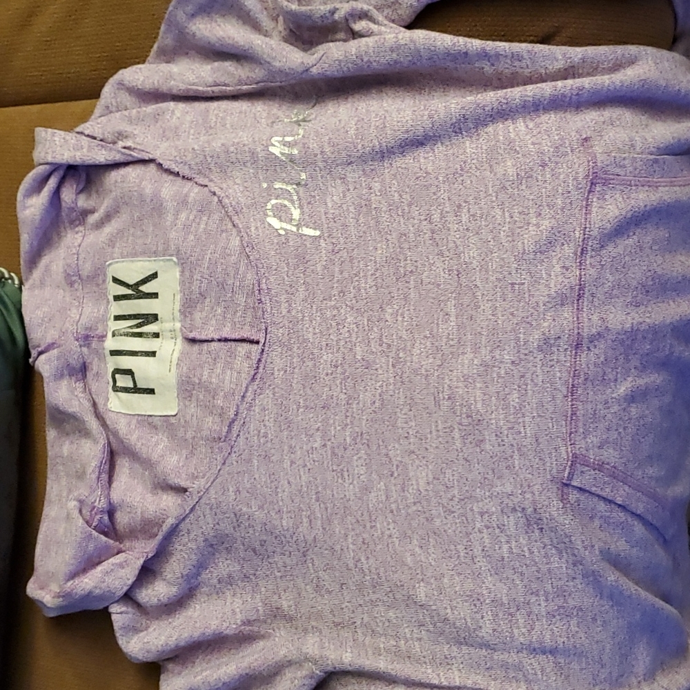 Pink thin sweatshirt